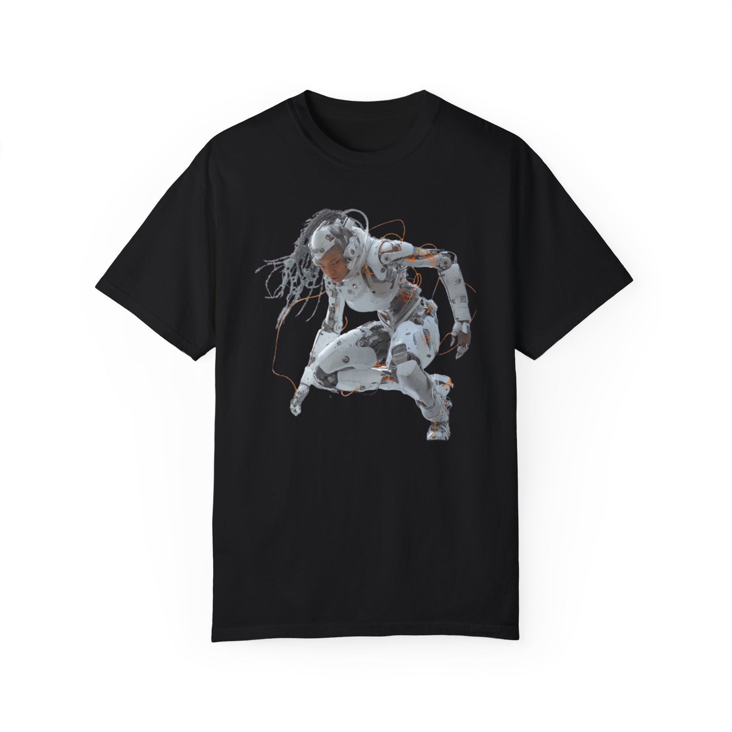 Robotic Revolution Tee - Futuristic Cyborg Fashion 3