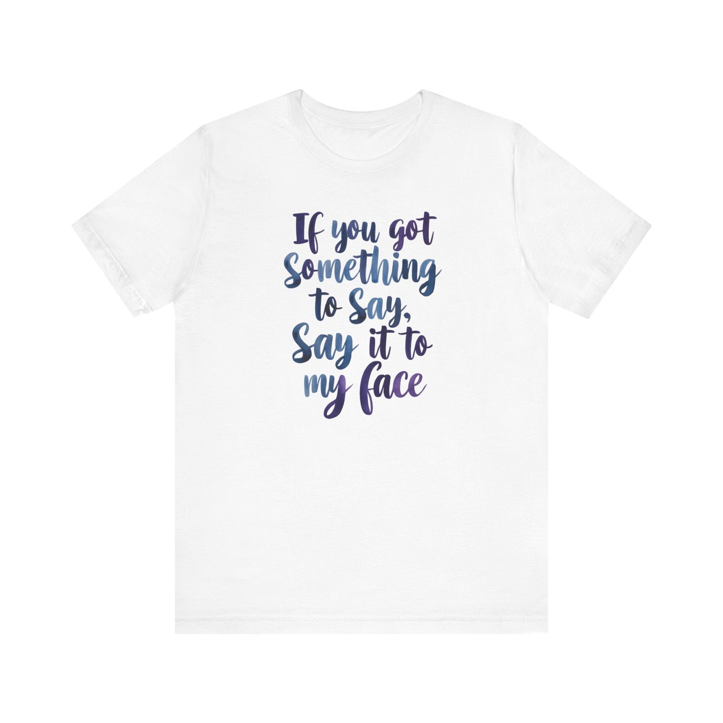 Bold 'Say It to My Face' T-Shirt Collection | Vintage Political Humor and Cat Lover Gift Tees