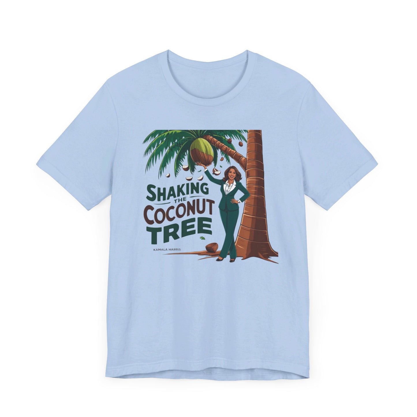 Creative Coconut Tree 2024 T-Shirt Collection | Political Humor and Tropical Vibes