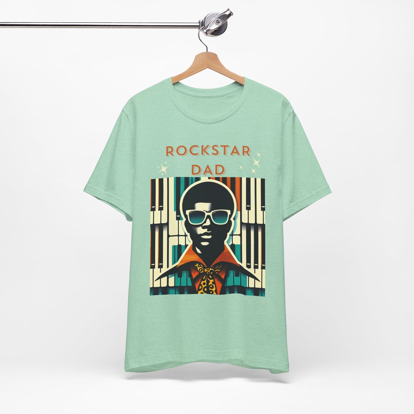 Rockstar Dad T-Shirt - Perfect for Music Loving Fathers