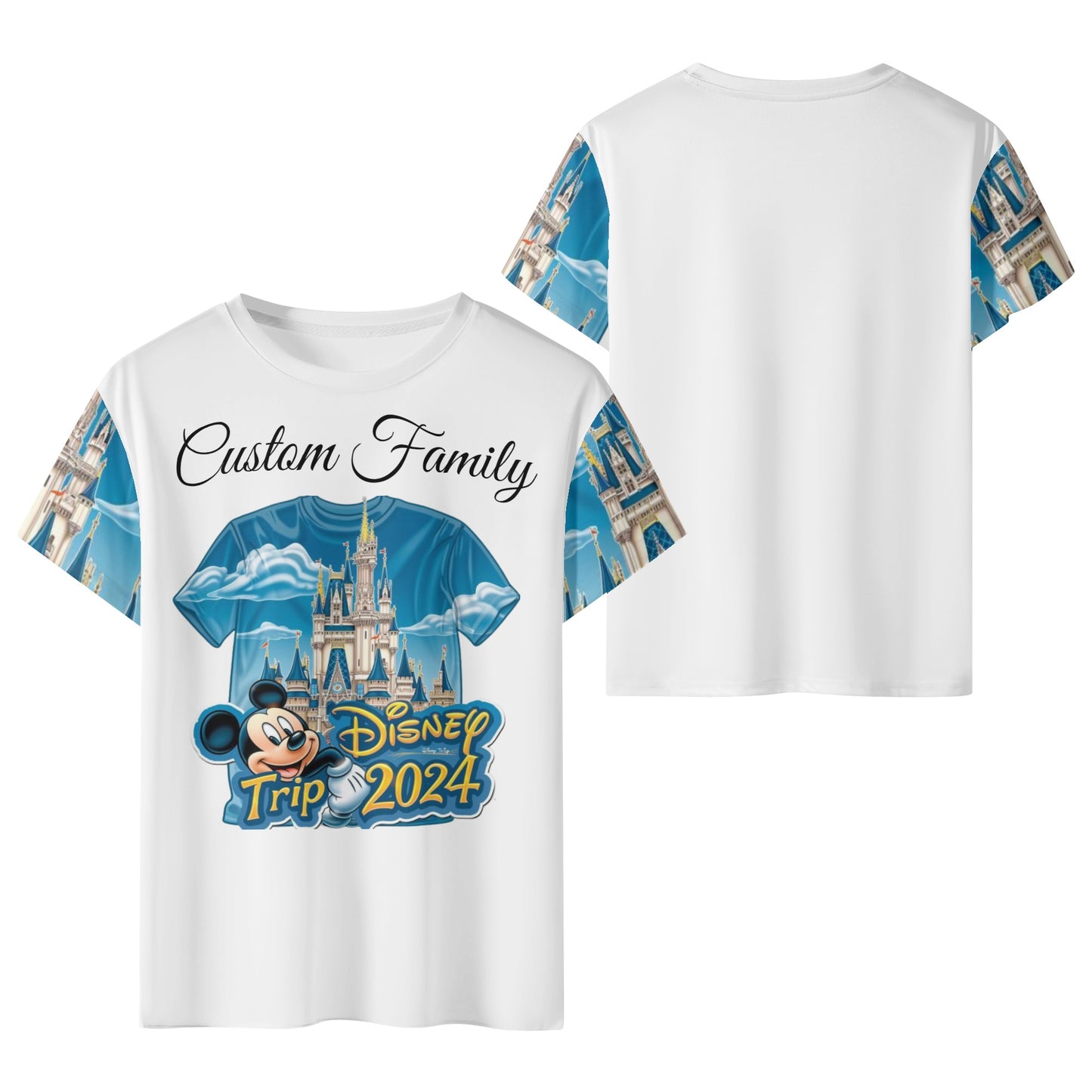 Create Your Child's Dream Disney Family Vacation T-Shirts: Matching & Personalized