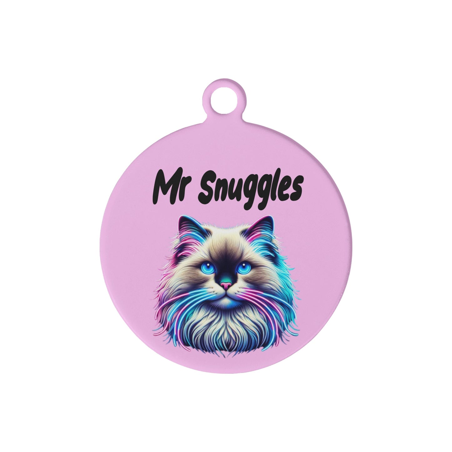 Pawsitively Yours - Engraved Alloy Pet ID Tag