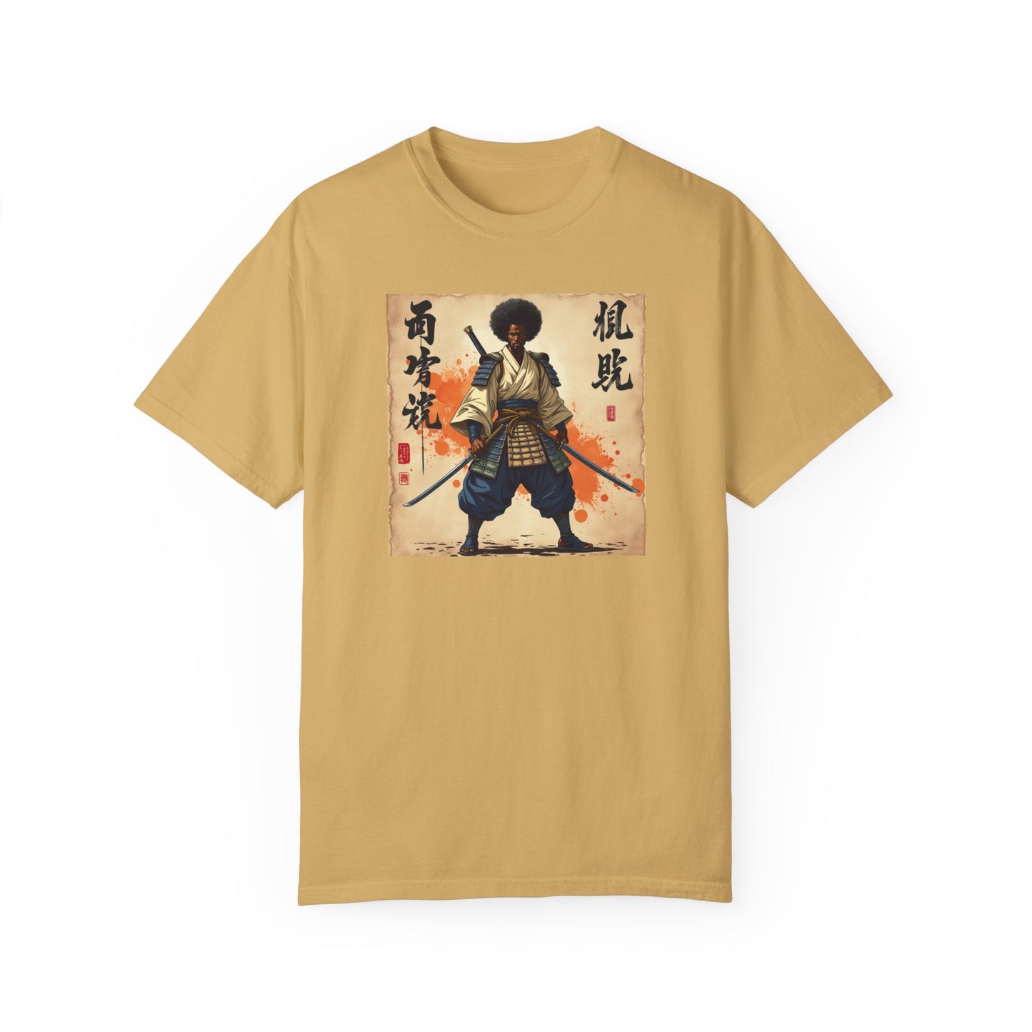 Samurai Warrior Graphic Unisex T-Shirt – Vintage Style for Anime Fans