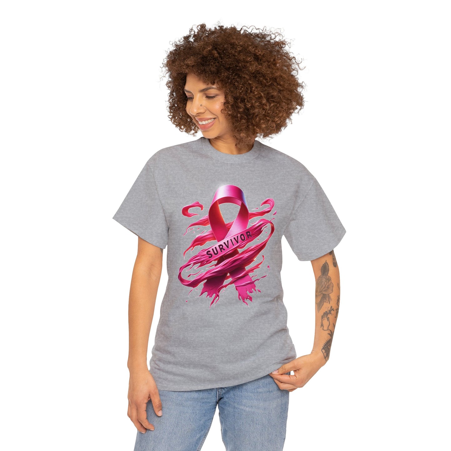 Celebration of Strength - Pink Ribbon Survivor Tee