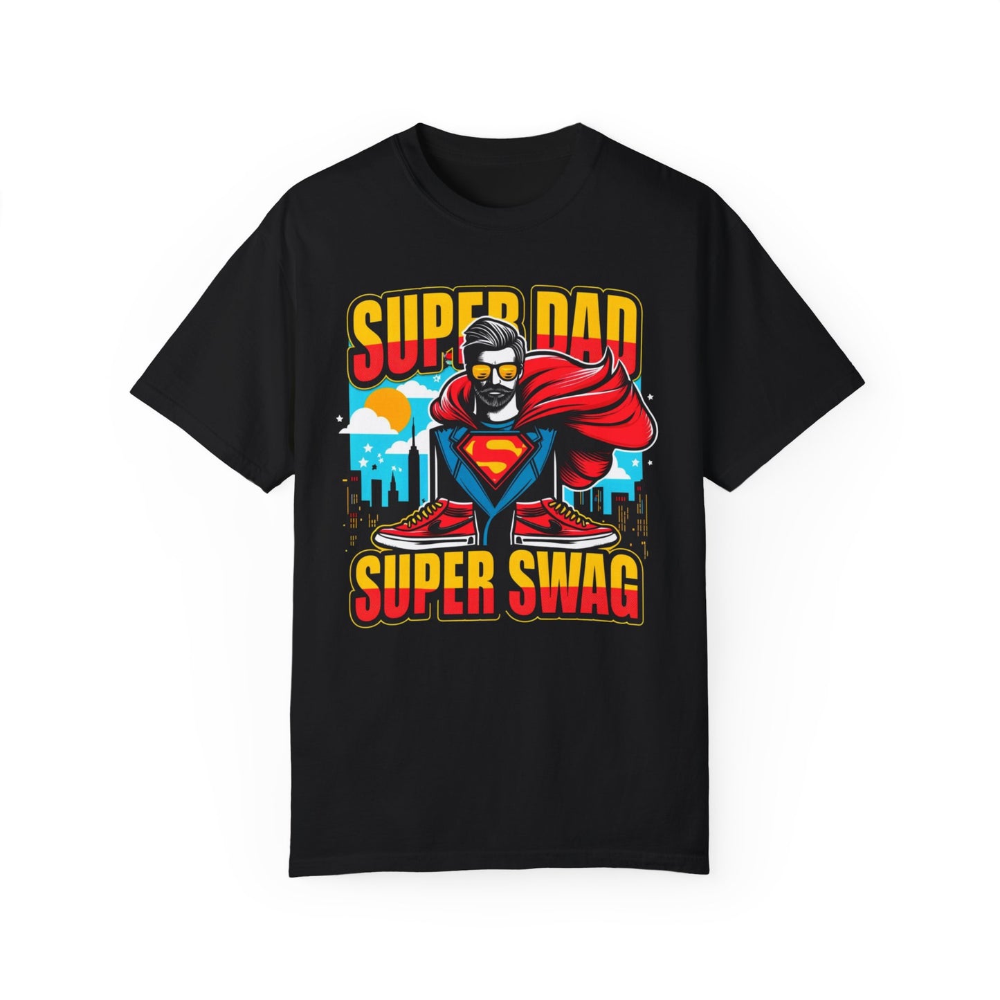 Super Dad Super Swag graphic tee - fun and unique Father's Day gift