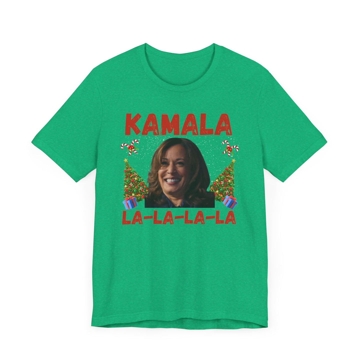 Kamala Harris 2024 Christmas Shirt, La-La-La-La Tee