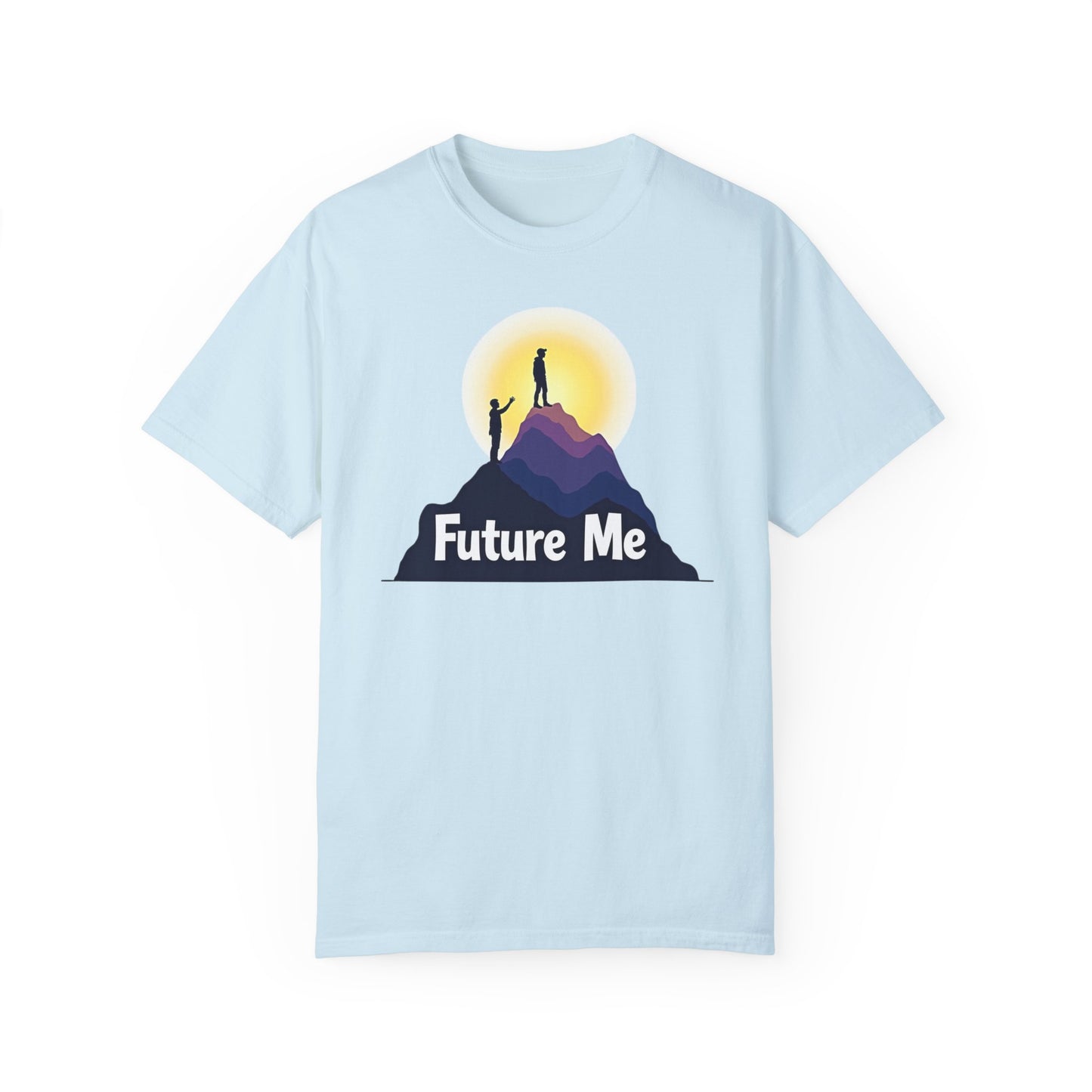 Future Me Motivational Unisex T-Shirt | Inspiring Mountain Design