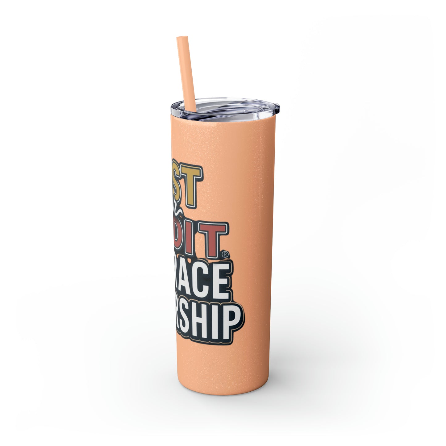 Sip Your Way to Success - Credit & Ownership Skinny Tumbler