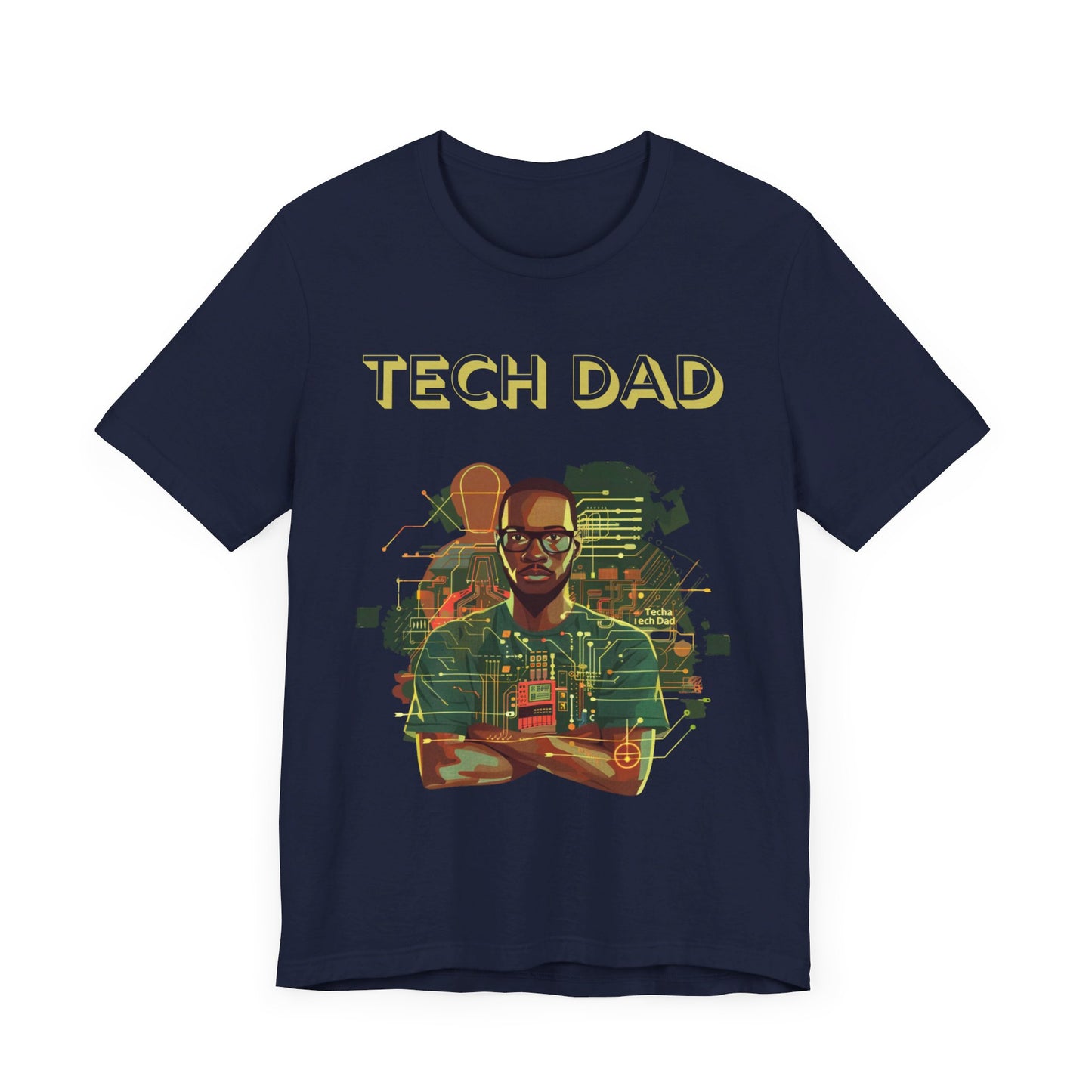 Tech Dad: The Ultimate Circuit Board Tee - Perfect Gift for the Techie Dad!