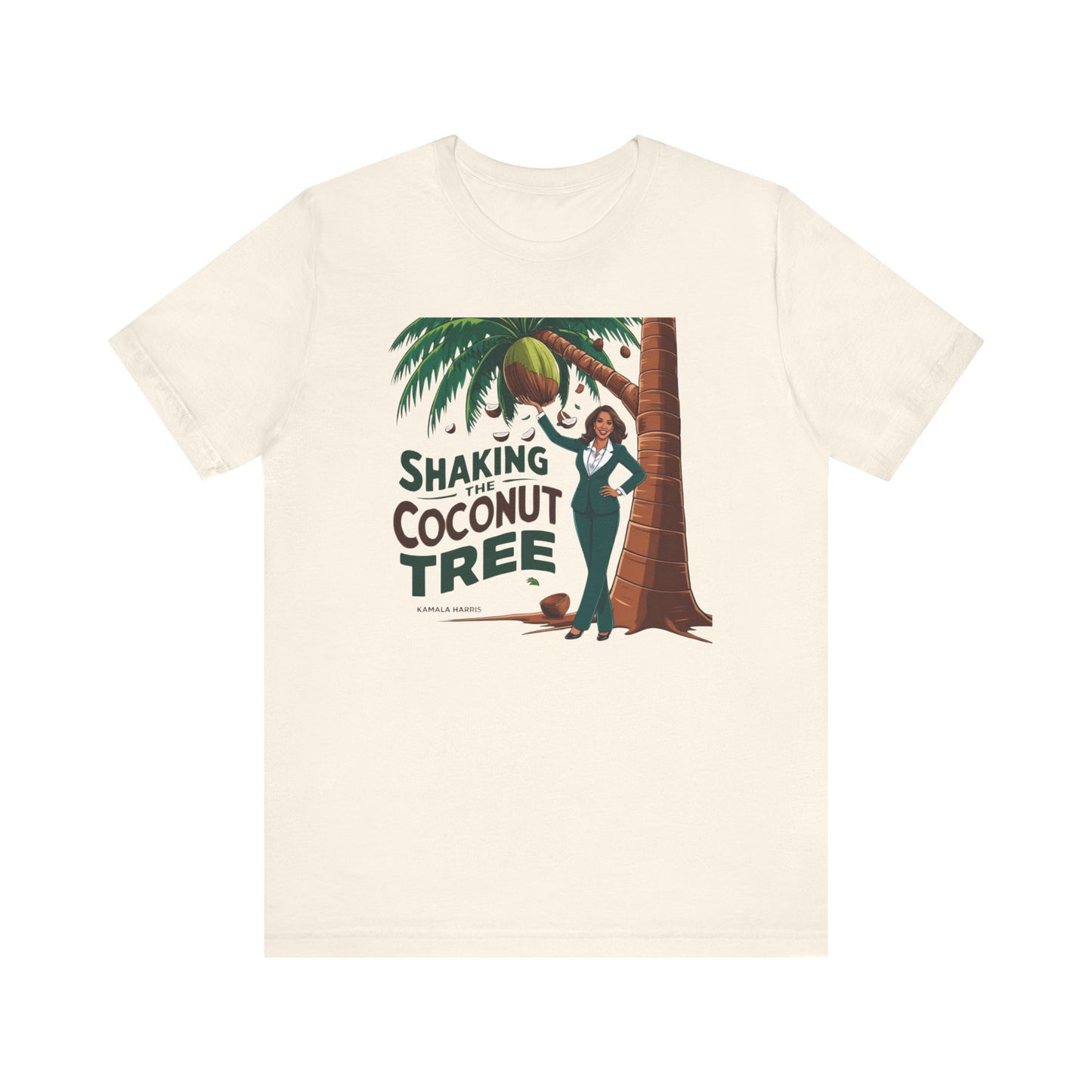 Creative Coconut Tree 2024 T-Shirt Collection | Political Humor and Tropical Vibes