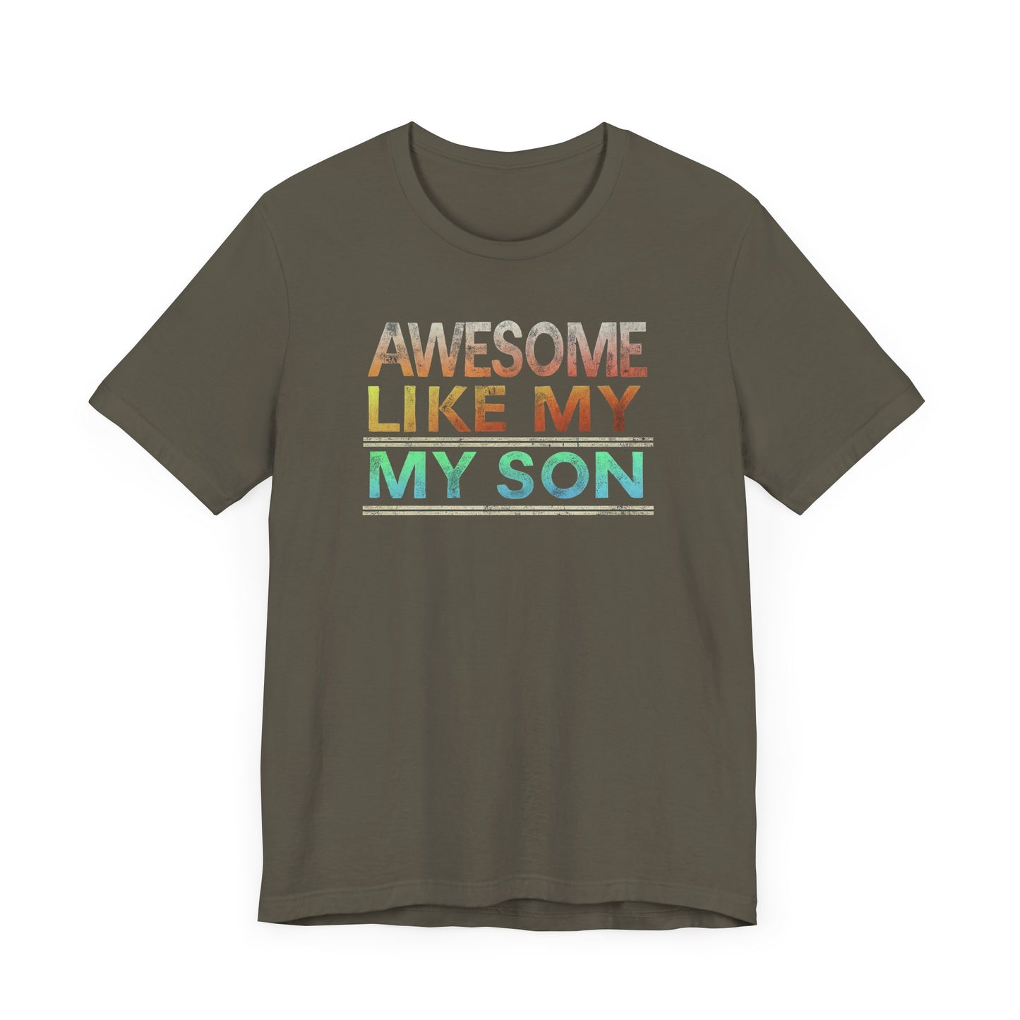 Father Son Matching Shirts - Awesome Like My Son T-Shirt for Proud Dads