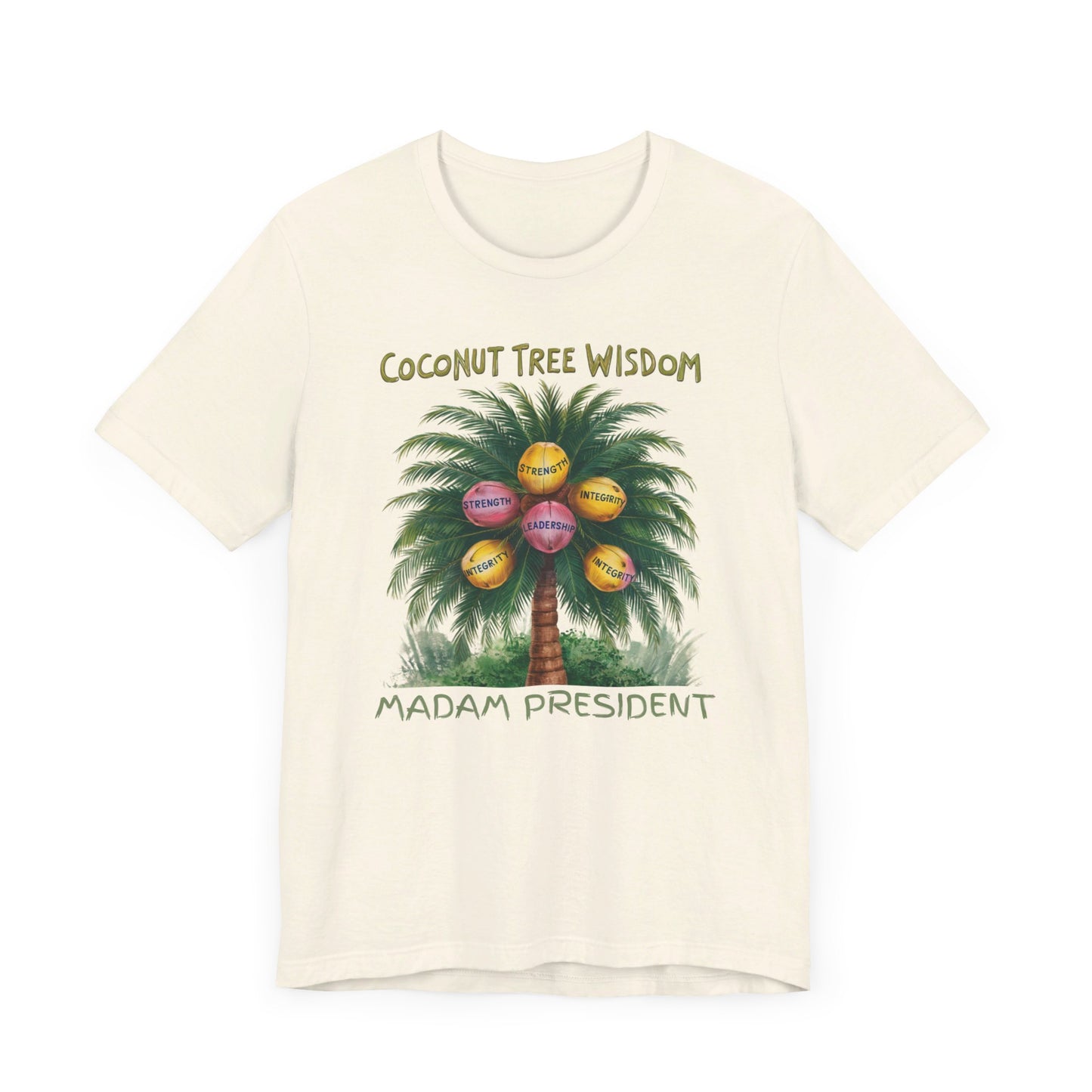 Creative Coconut Tree 2024 T-Shirt Collection | Political Humor and Tropical Vibes