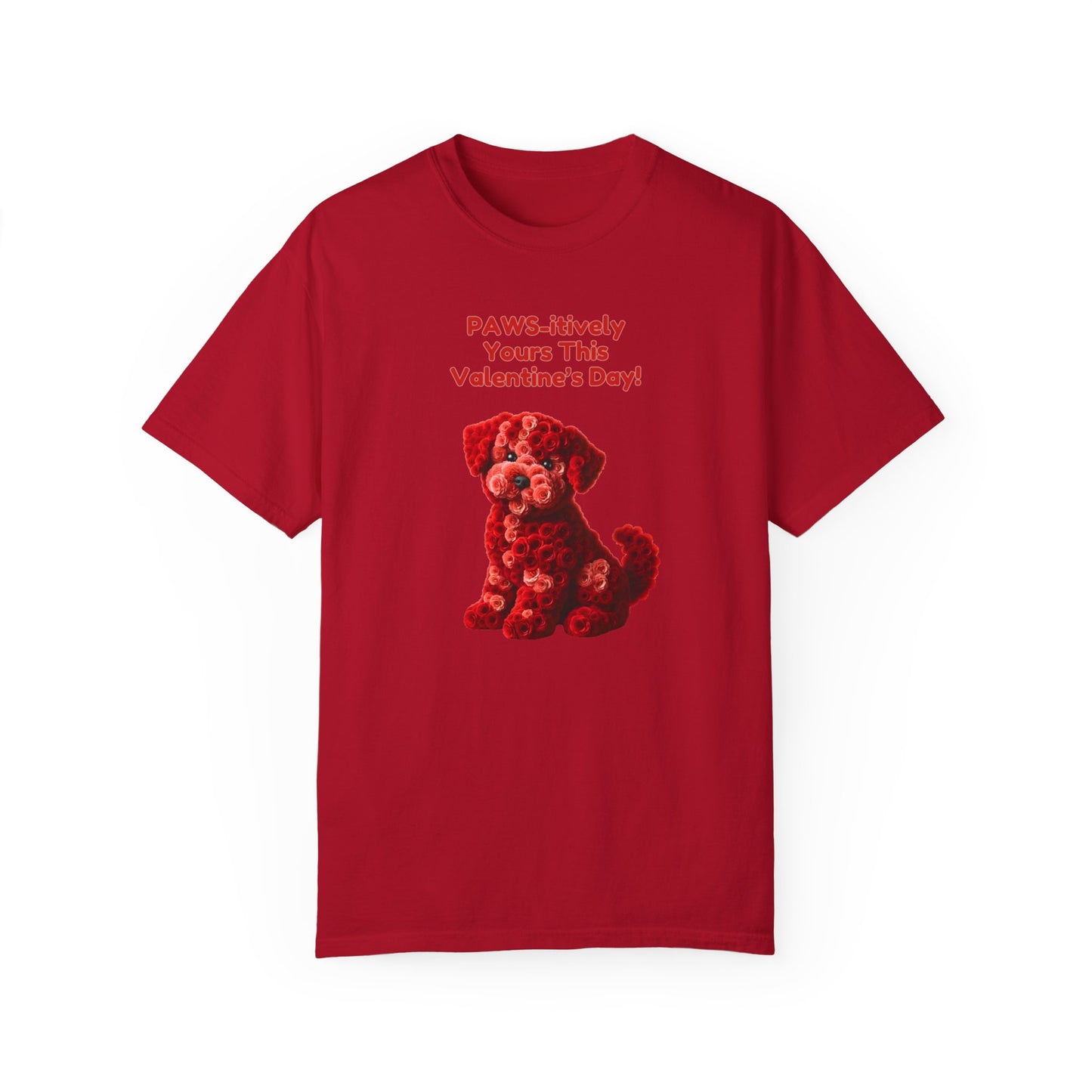 Valentine's Day Dog T-Shirt - PAWS-itively Yours!