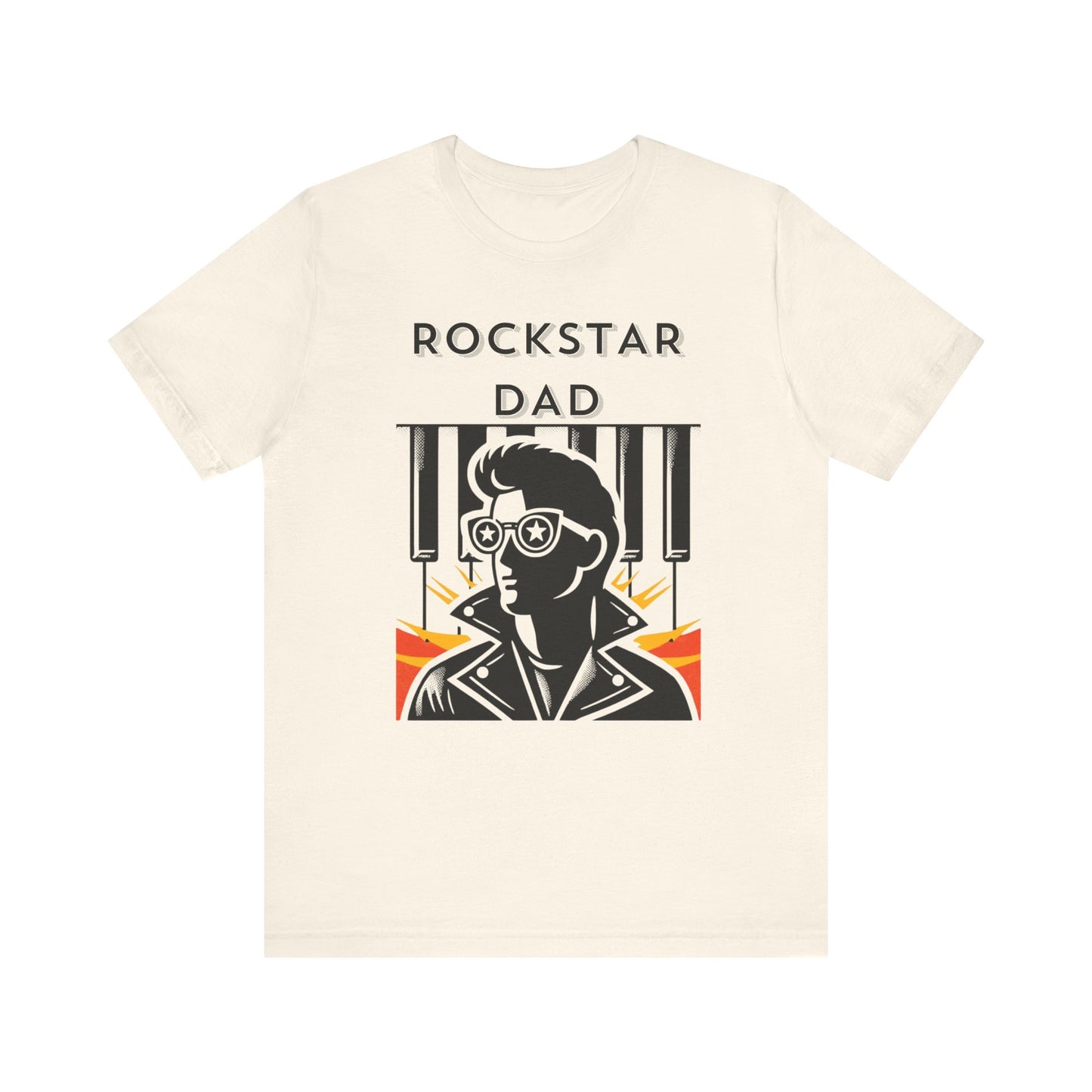 Rockstar Dad T-Shirt - Perfect for Music Loving Fathers