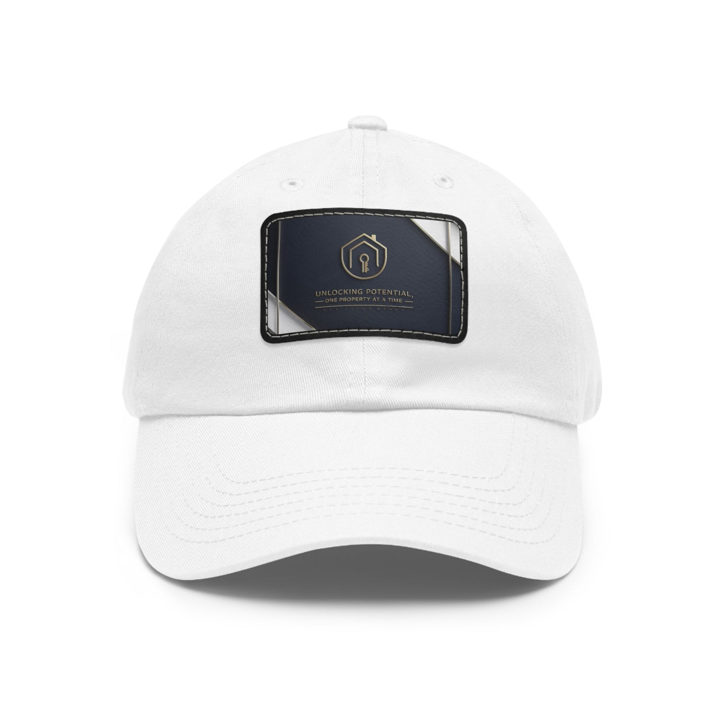 Signature Edition Cap, Sleek Style Meets Comfort with Leather Patch