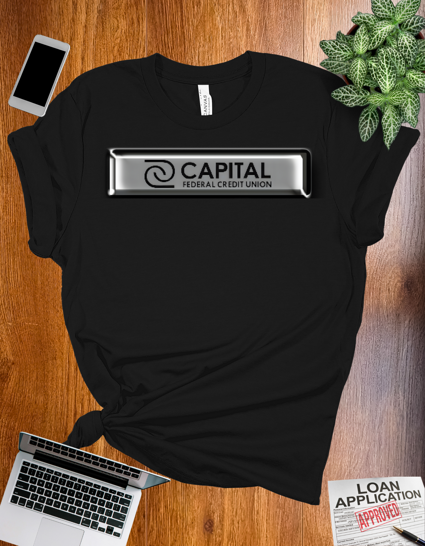 Capital Loan Officer T-Shirt, perfect for mortgage loan officers and real estate professionals.