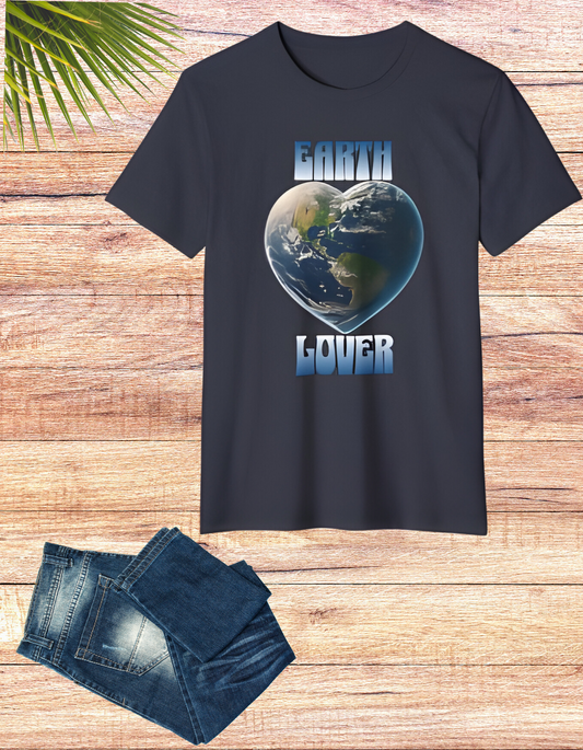 Earth Lover: 100% Organic Cotton Eco-Friendly Tee