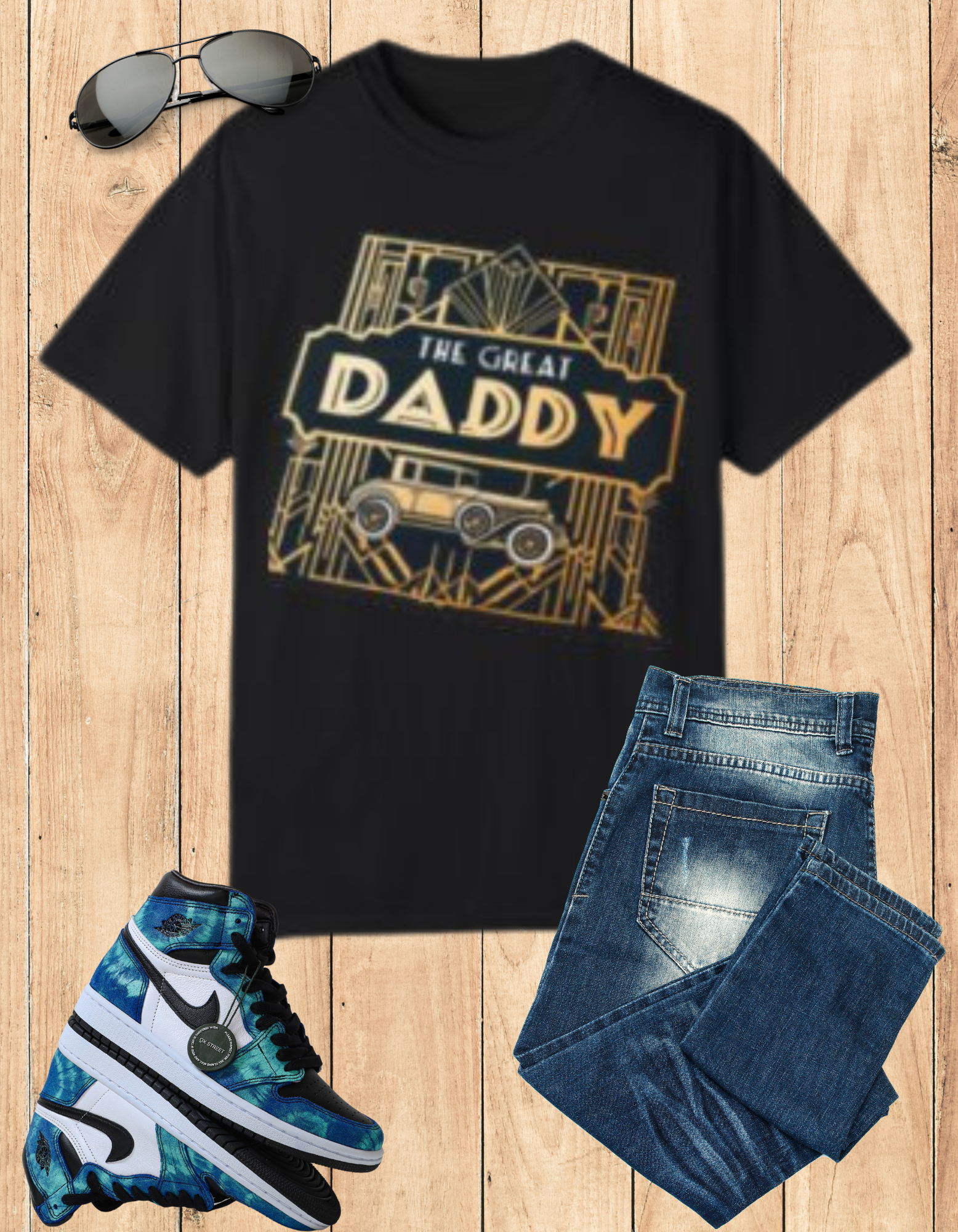 The Great Daddy graphic tee - classic and unique Father's Day gift