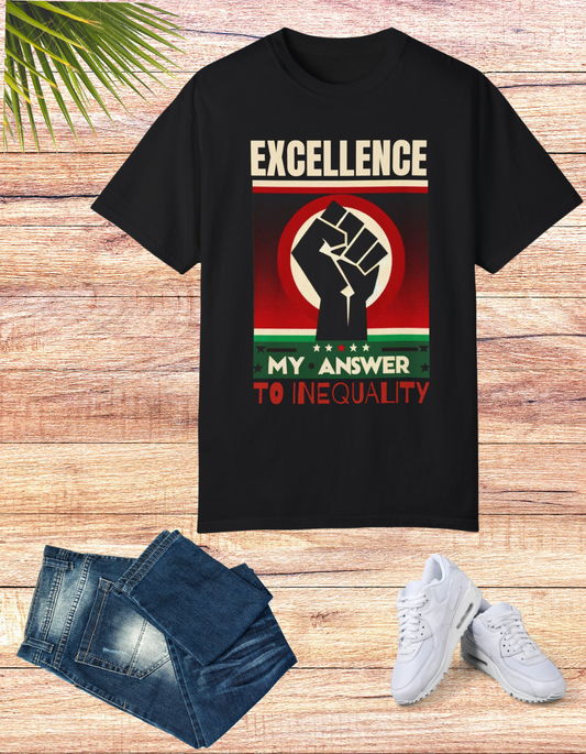 Empowerment Echoes - Unleash Excellence Against Inequality