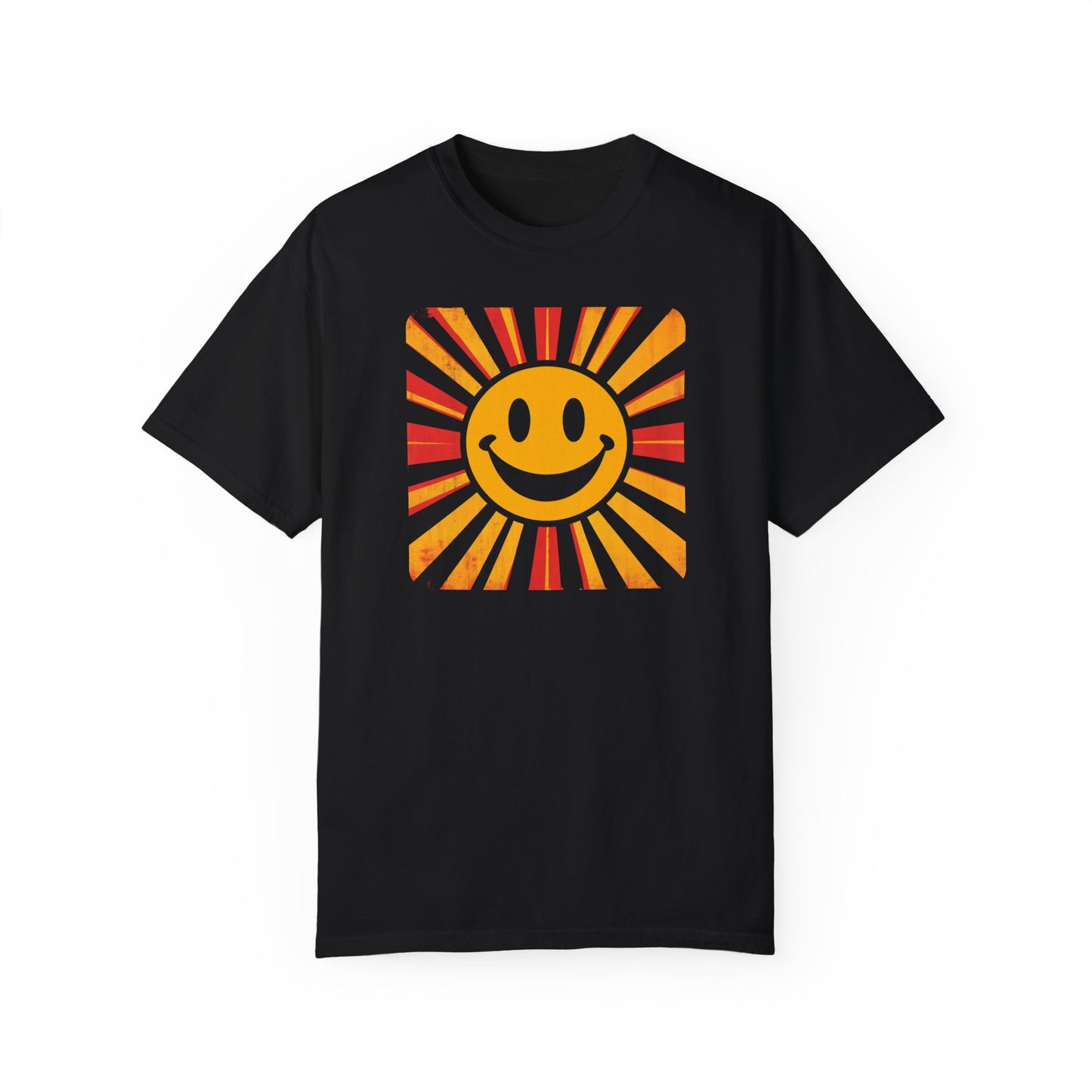 Sunshine Smiles Unisex Garment-Dyed T-Shirt