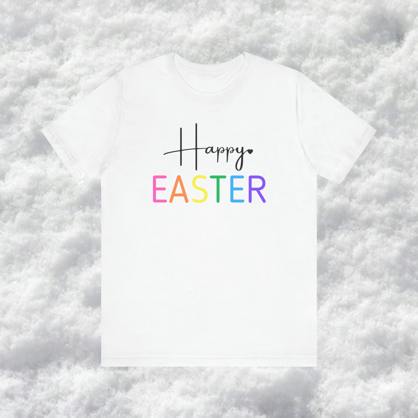 Cheerful Easter Tee - Colorful Spring Celebration