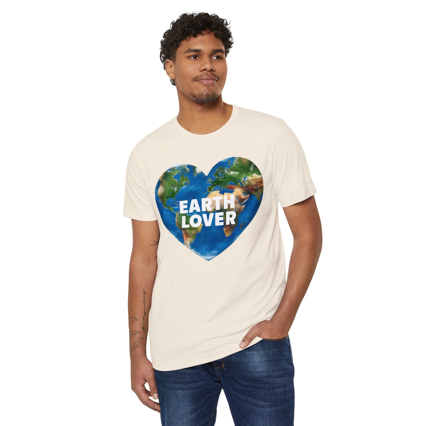 Earth Lover: 100% Organic Cotton Eco-Friendly Tee