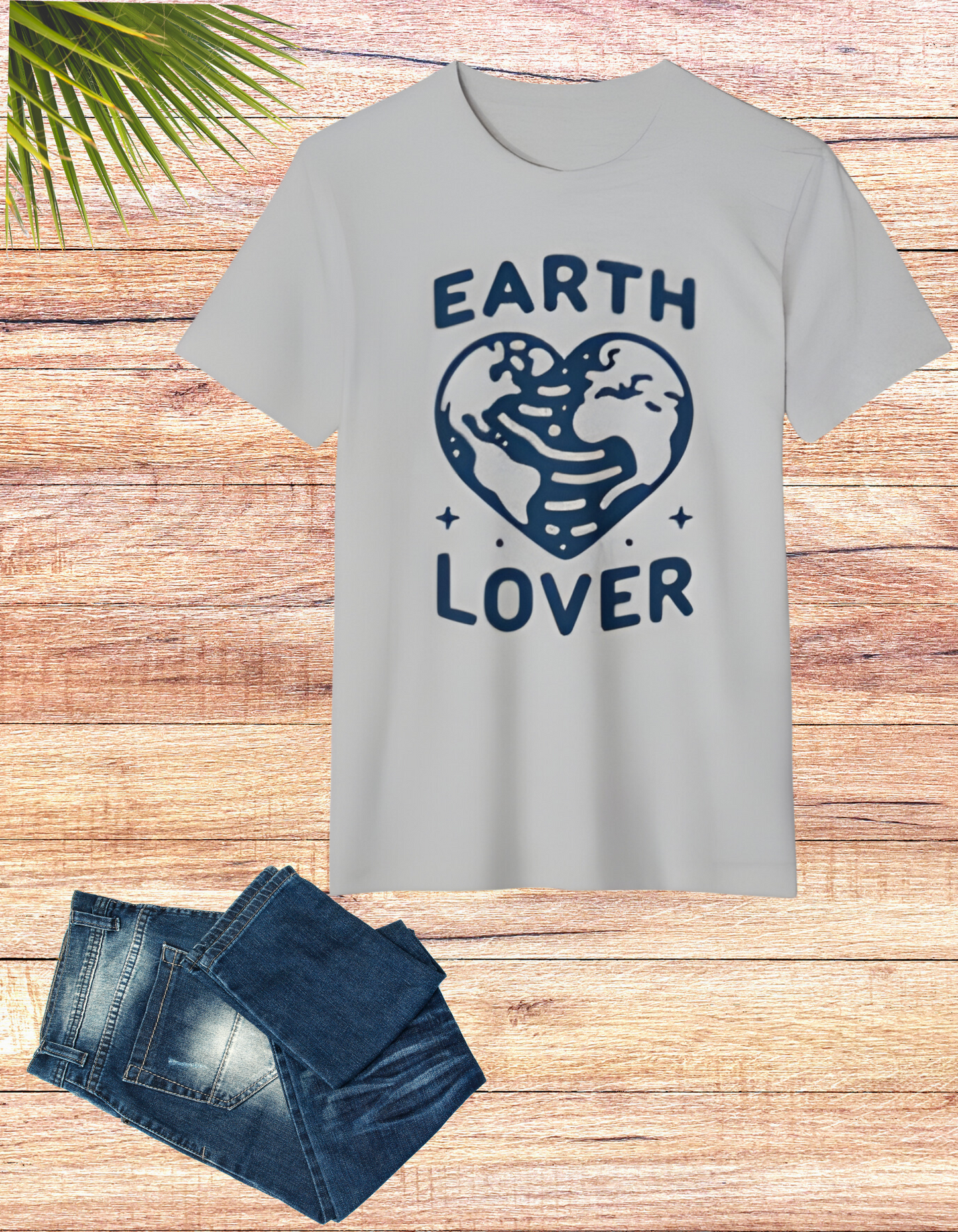 Earth Lover: 100% Organic Cotton Eco-Friendly Tee