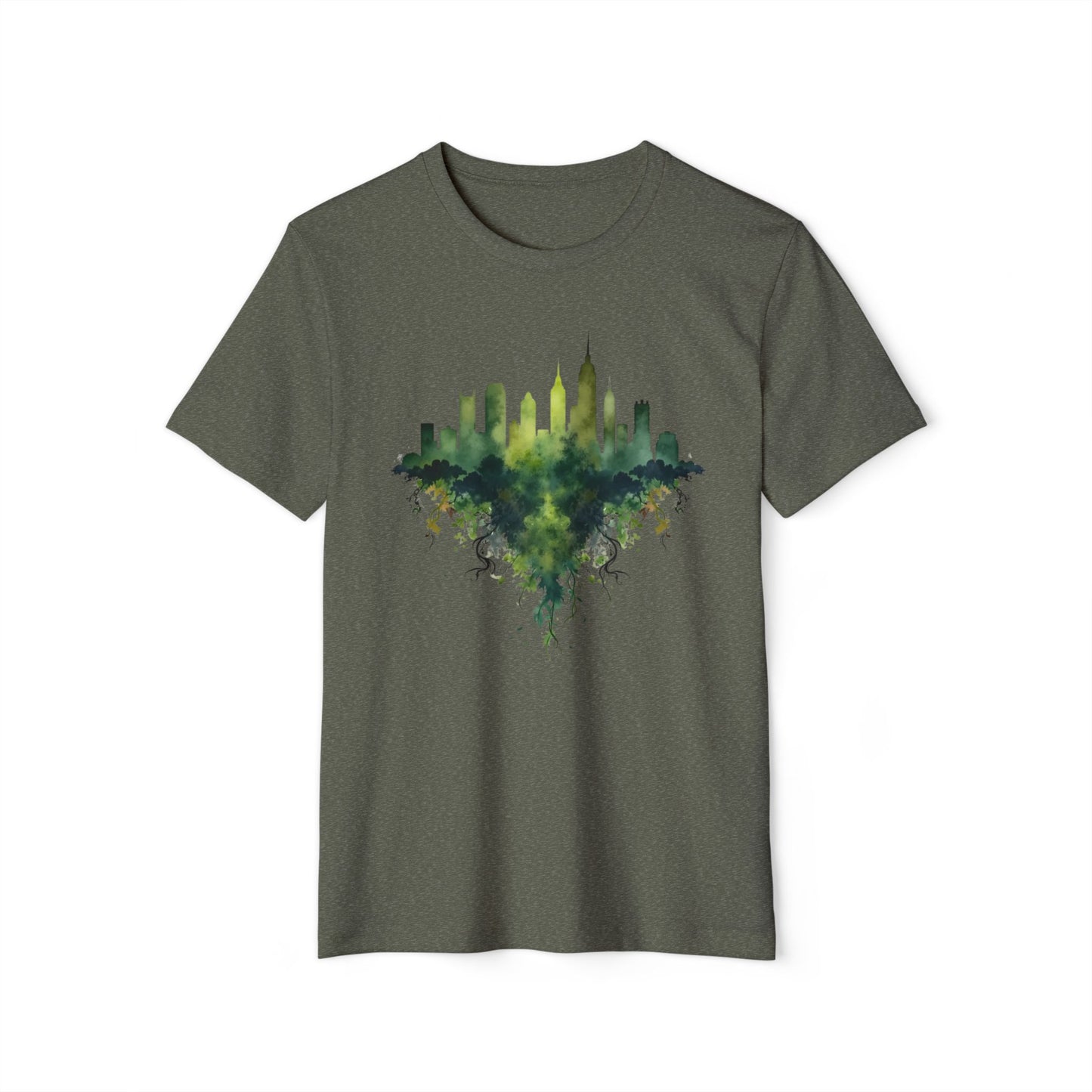 Eco-Friendly Urban Jungle T-Shirt - Unisex Organic Tee