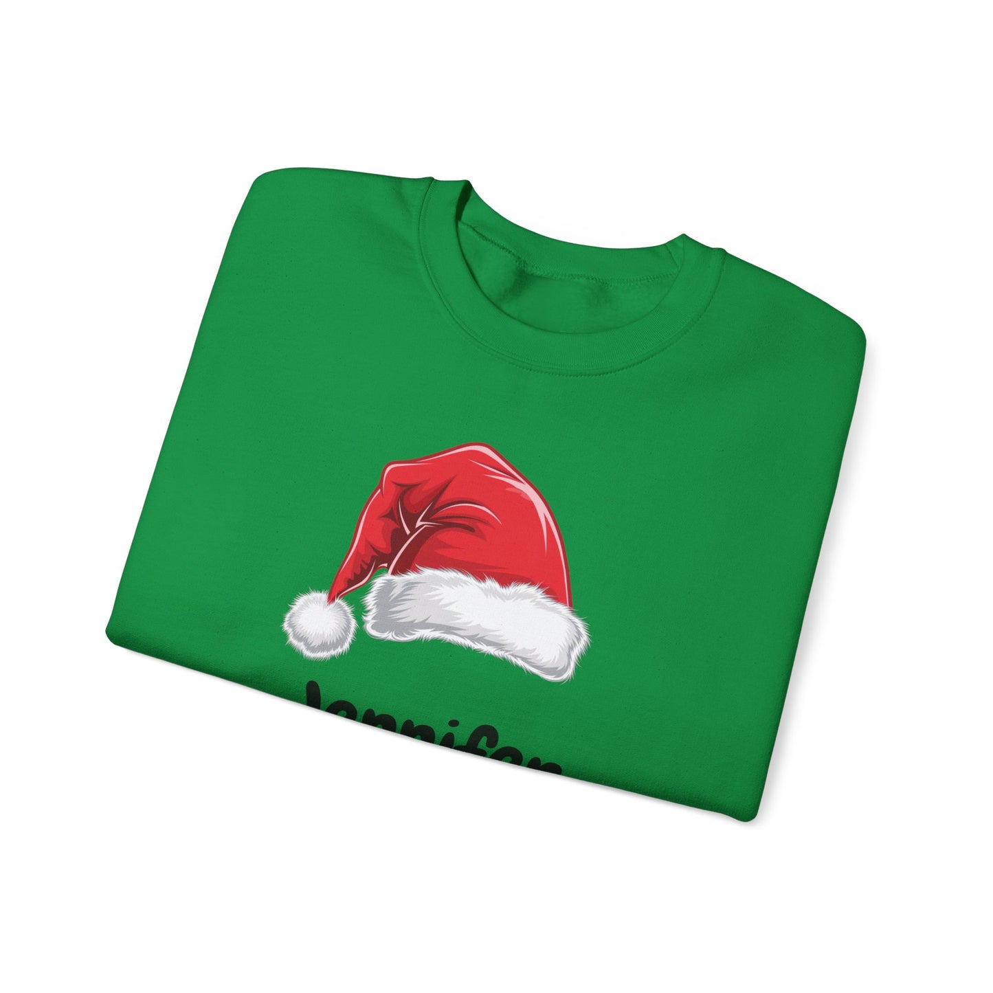 Personalized Santa Christmas Shirt, Custom Xmas Gifts & Holiday Sweatshirts