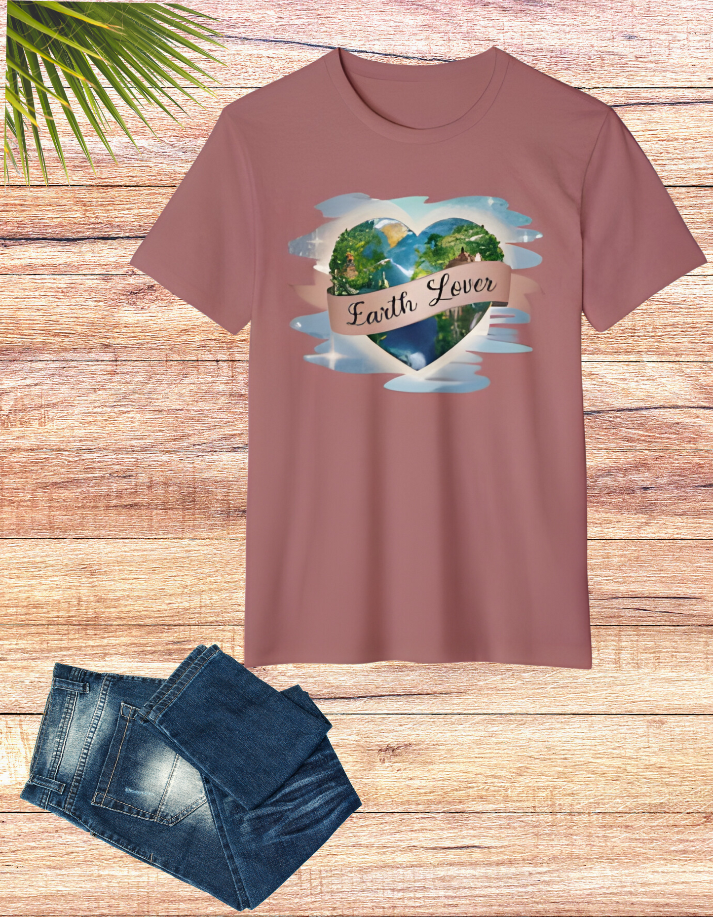 Earth Lover: 100% Organic Cotton Eco-Friendly Tee