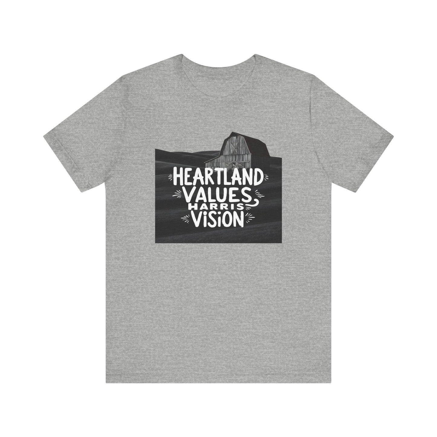 Kamala Harris 'Heartland Values, Harris Vision' T-Shirt - Uniting America