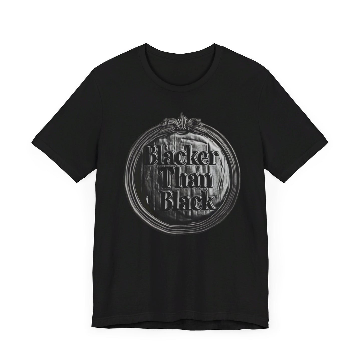 Noir Velvet Tee - 'Blacker Than Black' Bold Statement 3