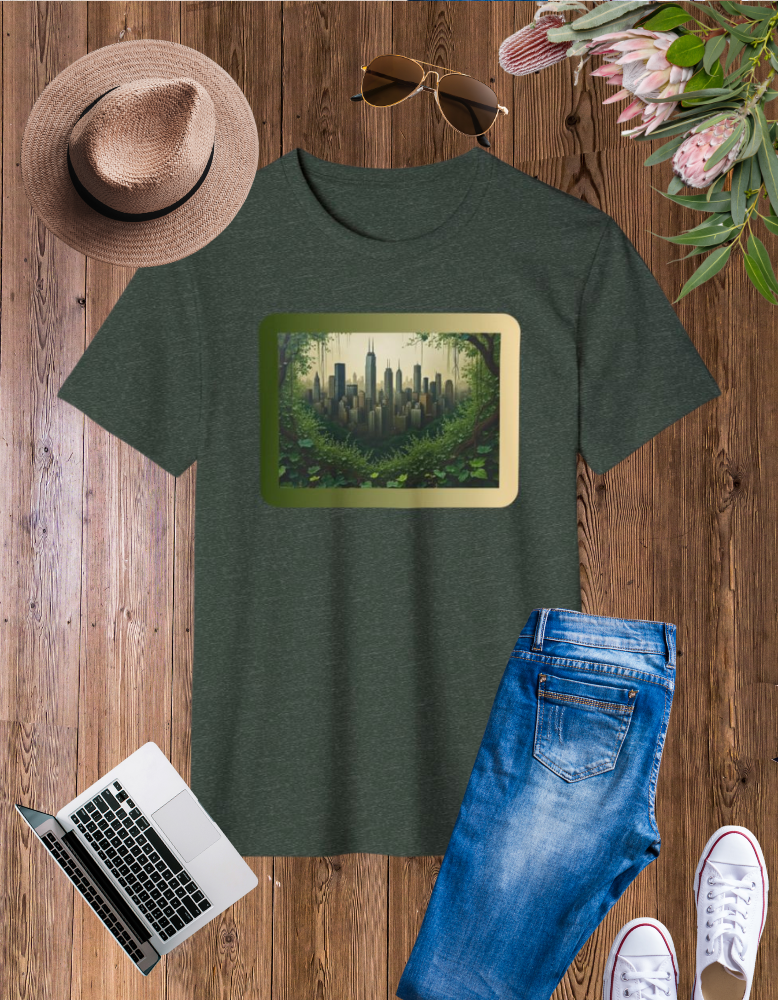 Eco-Friendly Urban Jungle Unisex T-Shirt