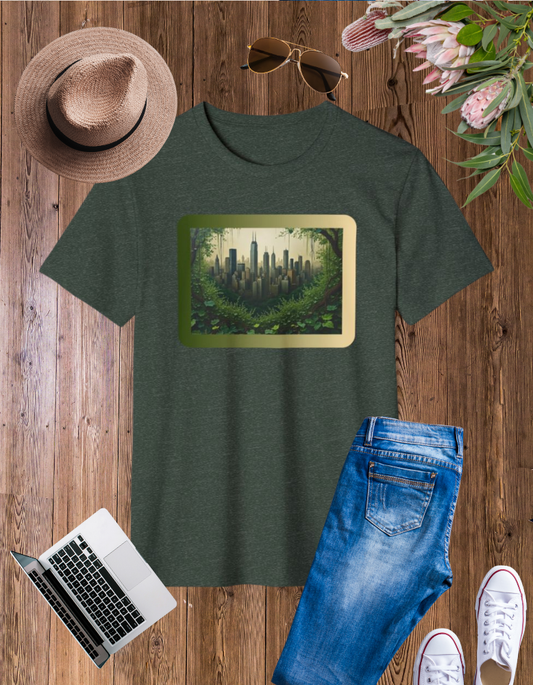 Eco-Friendly Urban Jungle Unisex T-Shirt