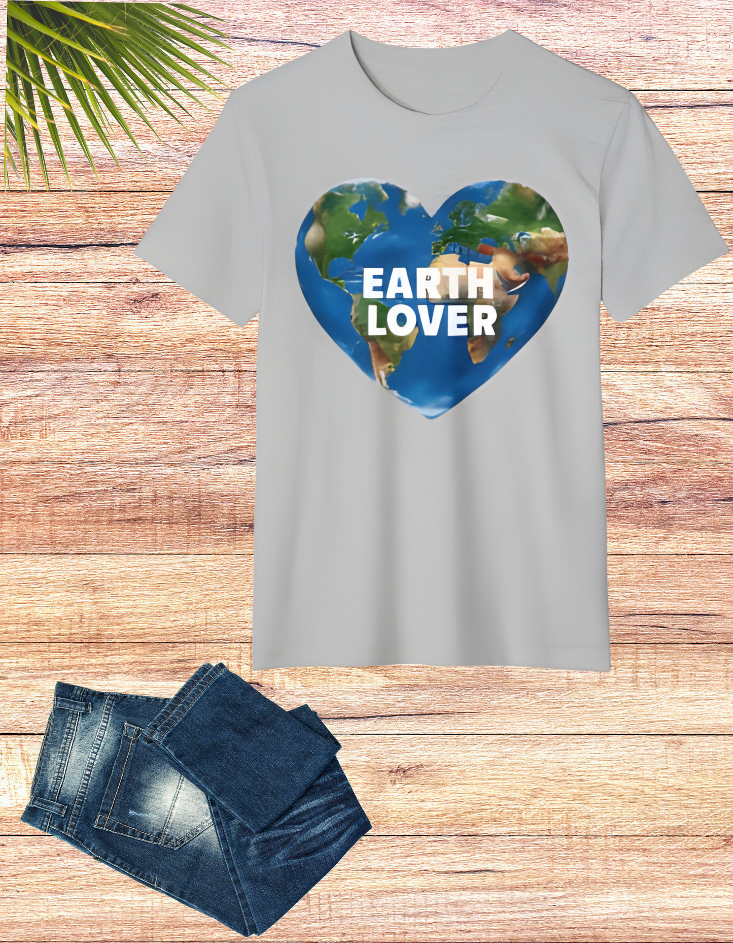 Earth Lover: 100% Organic Cotton Eco-Friendly Tee