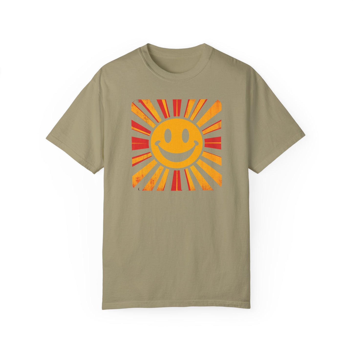 Sunshine Smiles Unisex Garment-Dyed T-Shirt