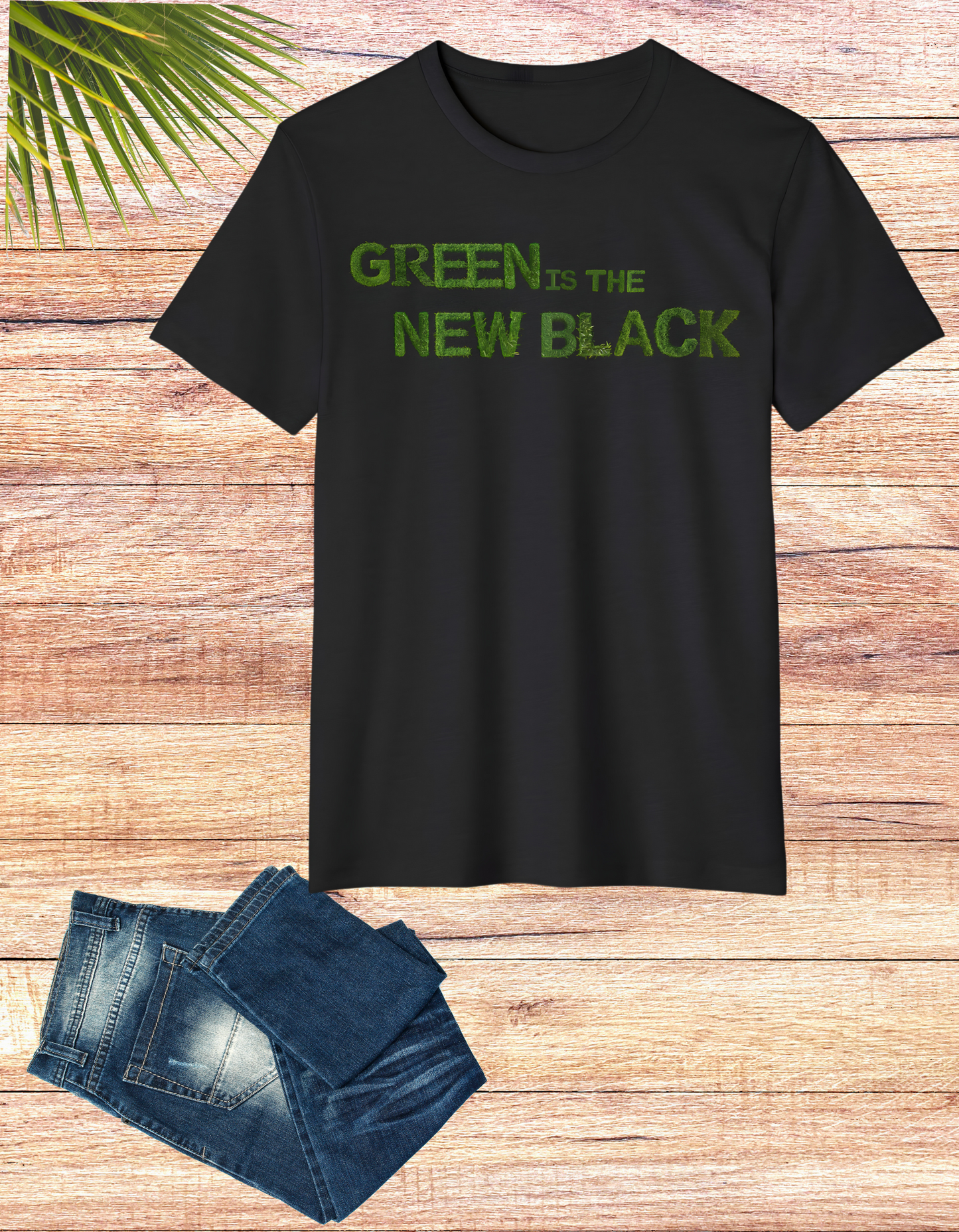 Green is the New Black: Sustainable Organic Cotton Tee