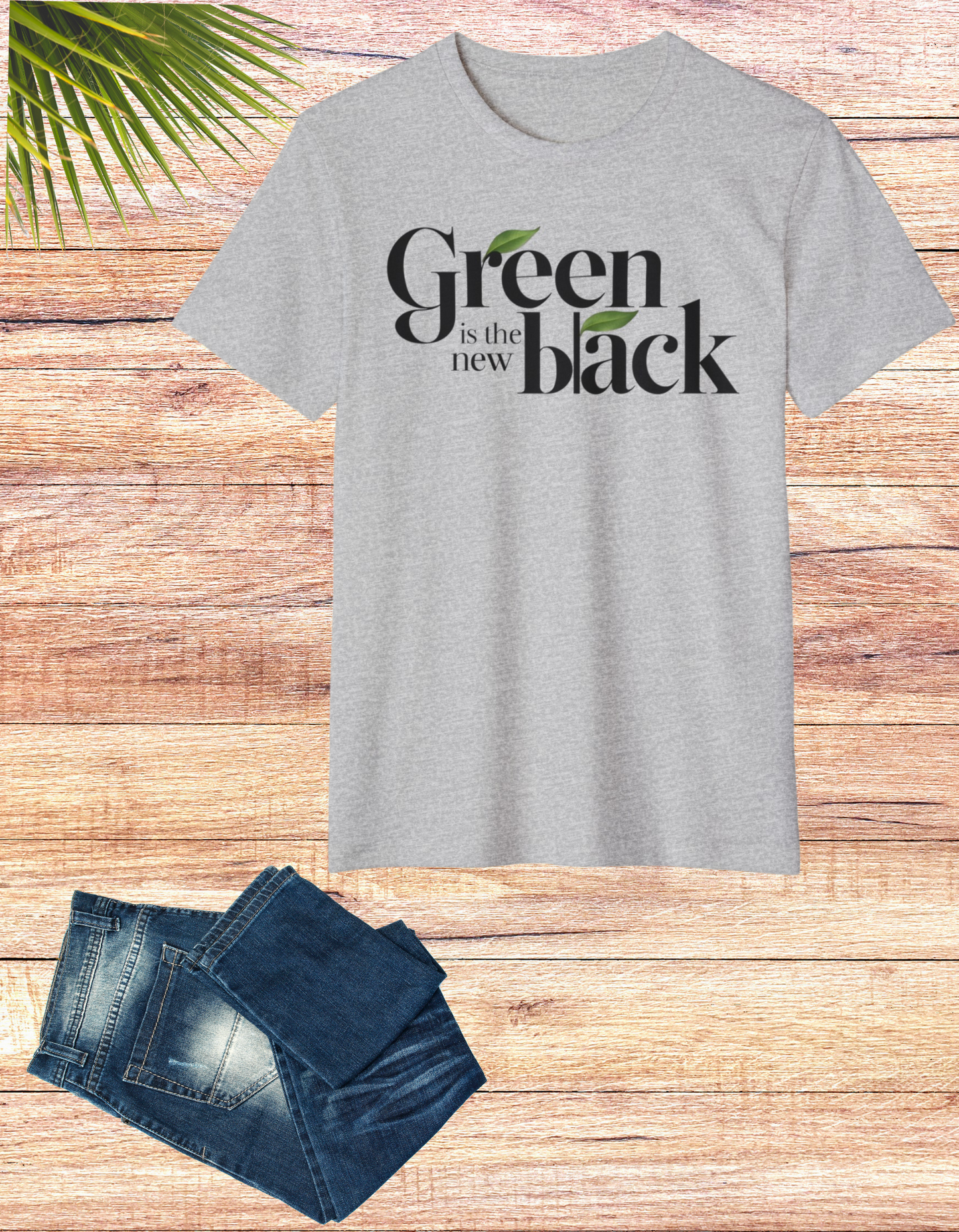 Green is the New Black: Sustainable Organic Cotton Tee