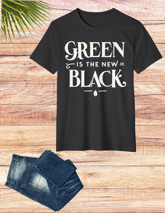 Green is the New Black: Sustainable Organic Cotton Tee