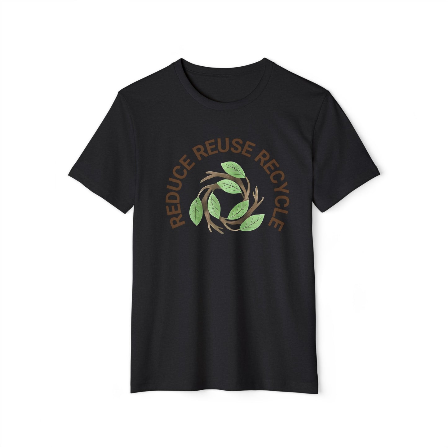 Reduce, Reuse, Recycle: Eco-Friendly Organic Cotton Tee