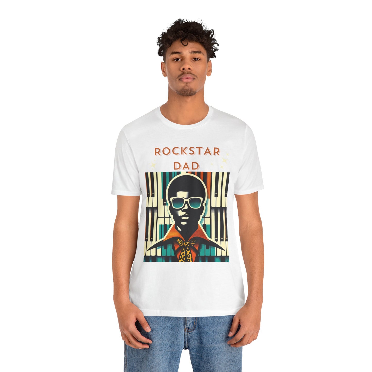 Rockstar Dad T-Shirt - Perfect for Music Loving Fathers