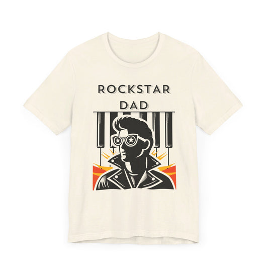 Rockstar Dad T-Shirt - Perfect for Music Loving Fathers