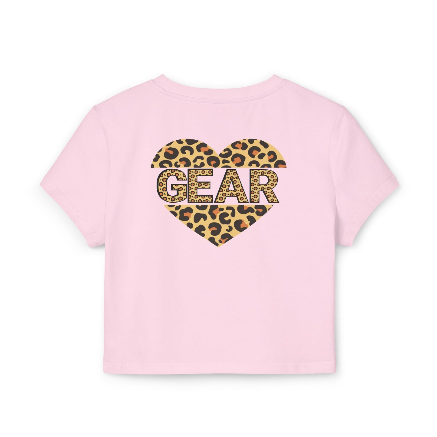 Leopard Print Love Graphic Baby Tee