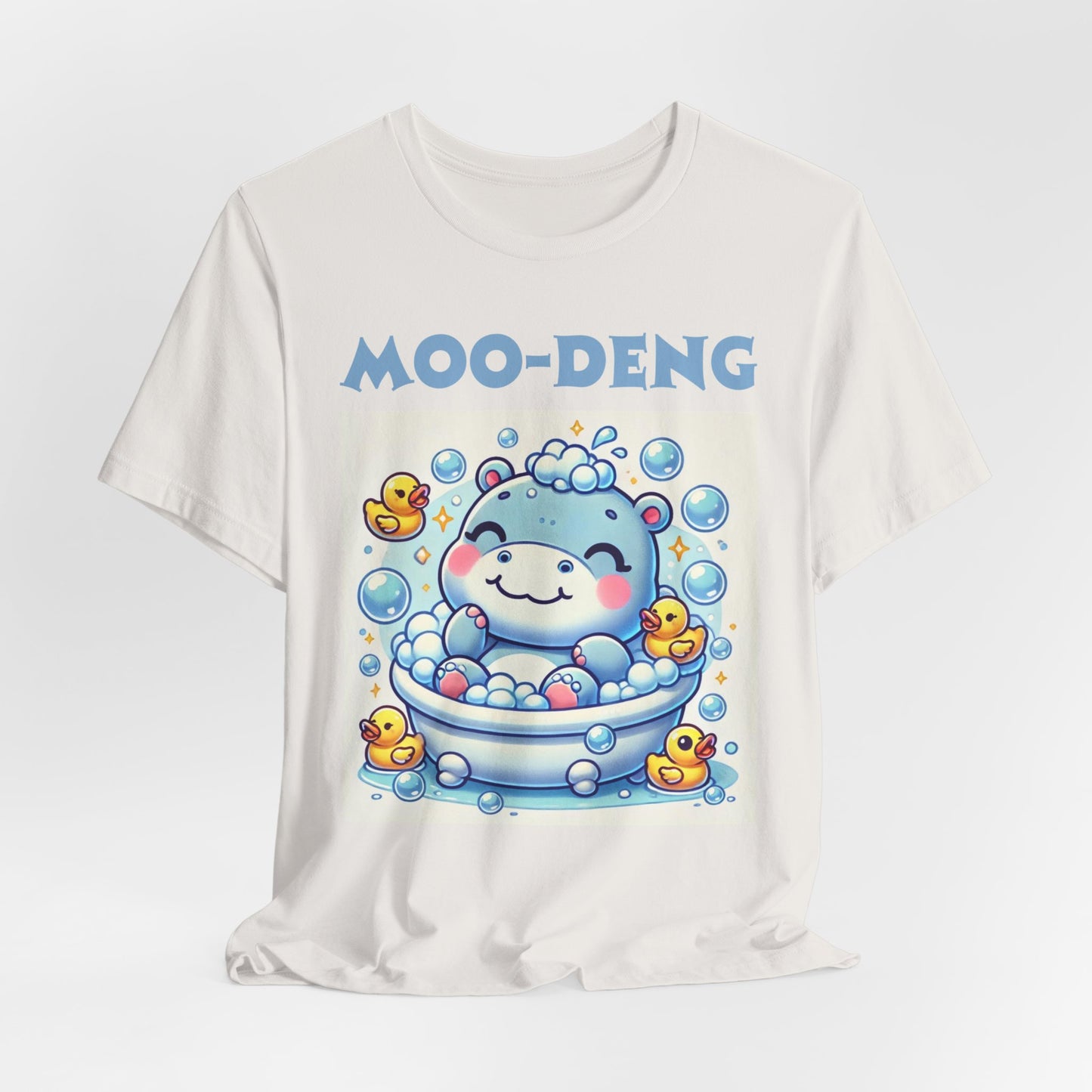 Moo Deng Baby Hippo Funny Hippo T-Shirt, Gift for Her, Cute Animal Lover