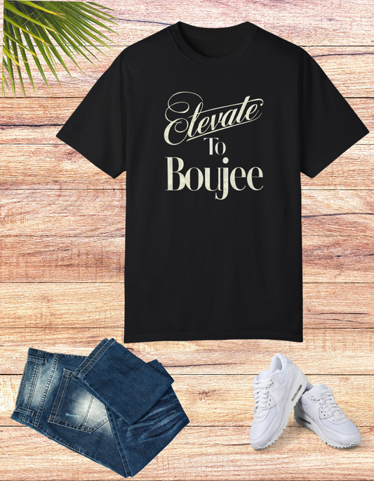 Ascend to Chic: The Boujee Elevation Tee