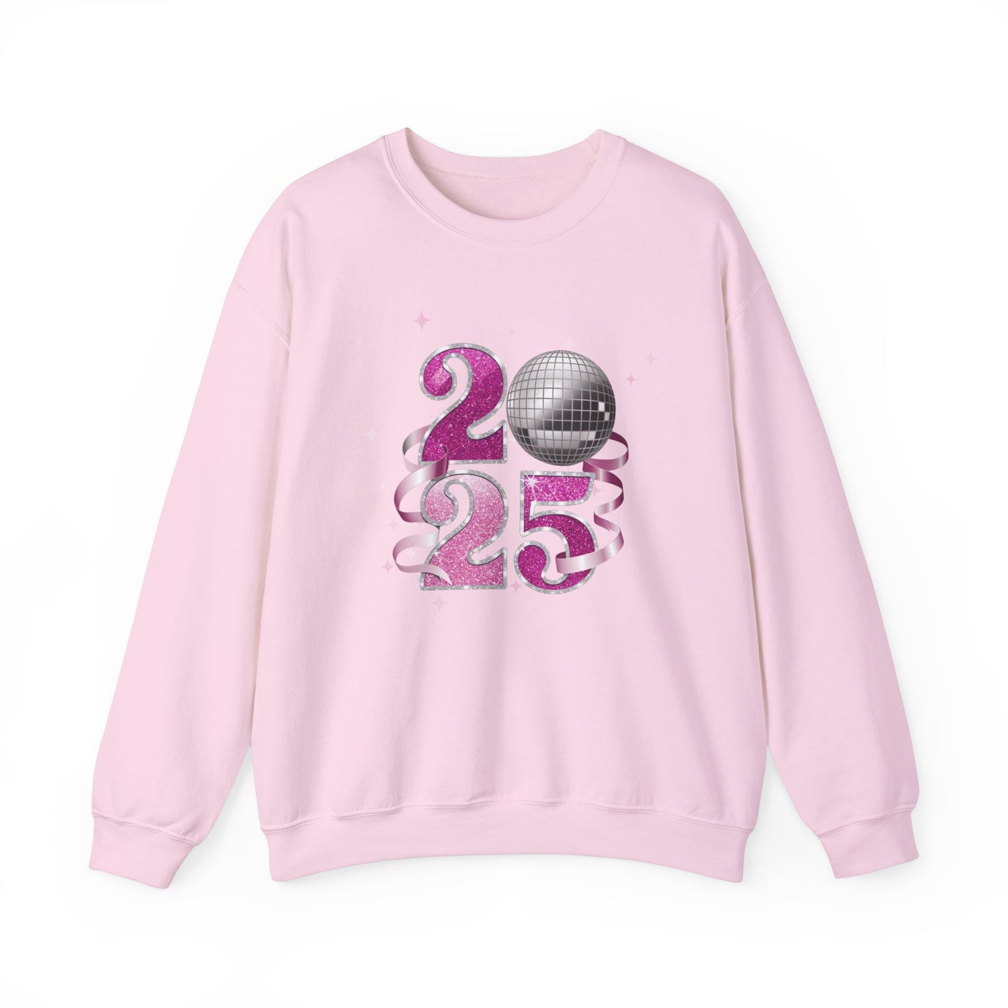 2025 Glitter Disco Unisex Crewneck Sweatshirt