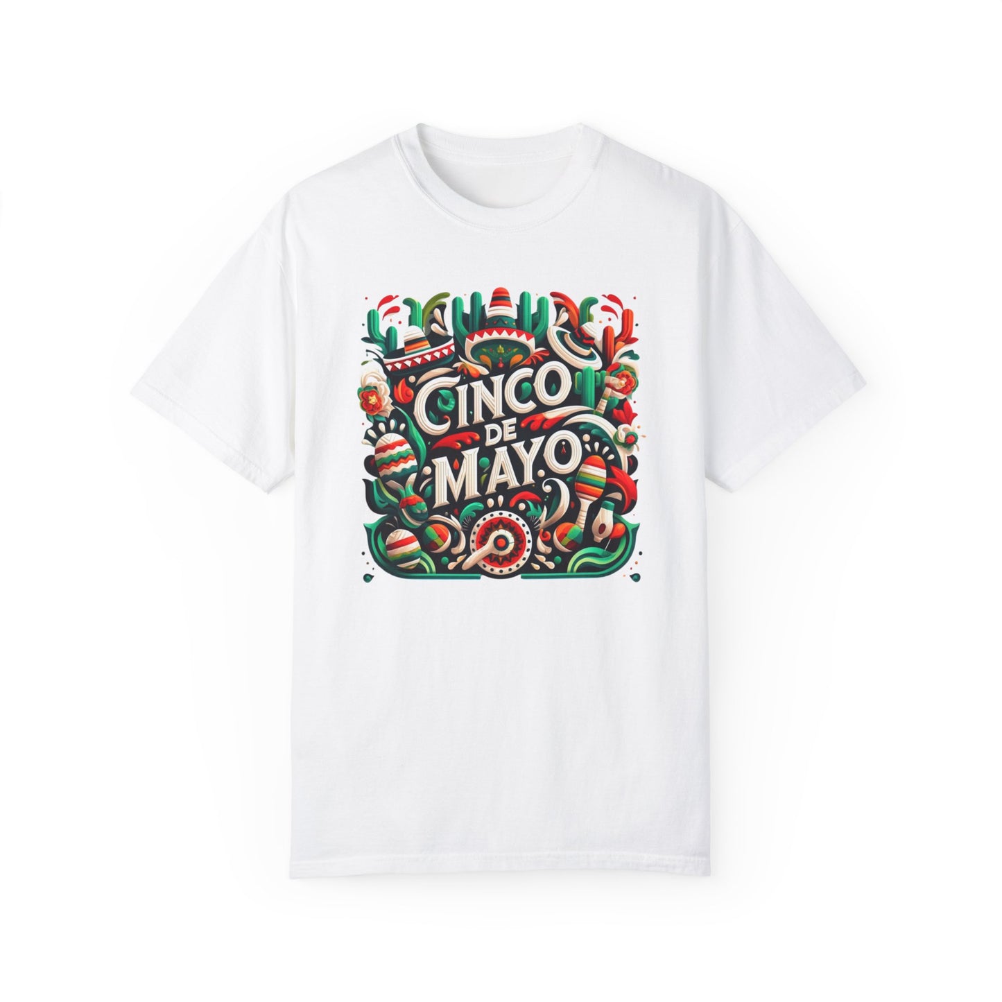 Fiesta Vibes Tee - Celebrate Cinco de Mayo in Style!