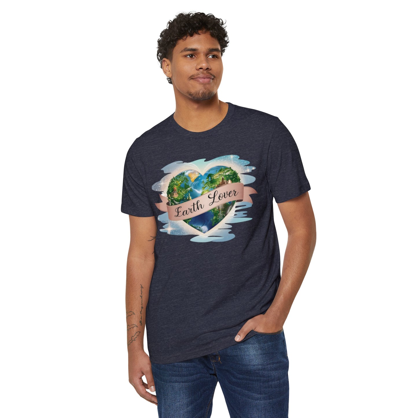 Earth Lover: 100% Organic Cotton Eco-Friendly Tee