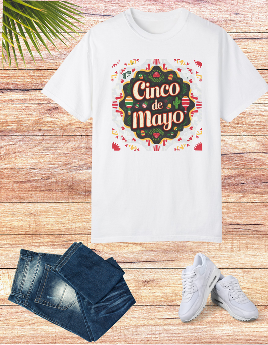 Fiesta Vibes Tee - Celebrate Cinco de Mayo in Style!