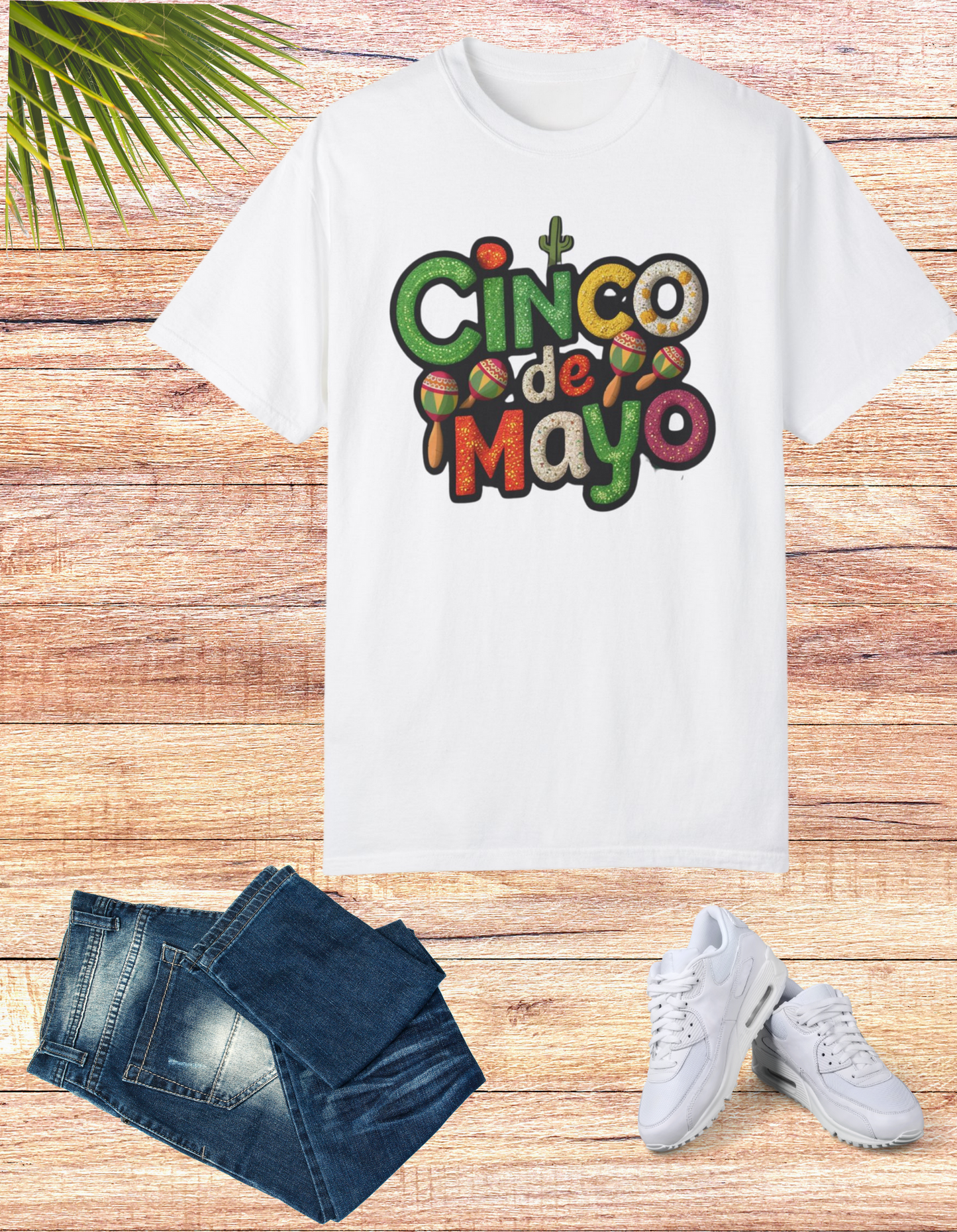 Fiesta Vibes Tee - Celebrate Cinco de Mayo in Style!